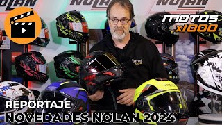 Novedades Cascos Nolan 2024  Motosx1000 [upl. by Sarena]