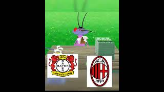 Leverkusen vs AC Milan UCL match prediction ucl leverkusen uclhighlights [upl. by Adnawed635]