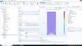 Stress analysis of a plate in COMSOL  Stress analysis of a thin plate under stationary load [upl. by Atena648]