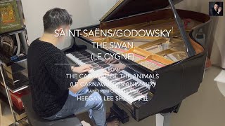 SaintSaënsGodowsky The Swan Le Cygne from Carnival of the Animals  Piano Heegan Lee Shzen 李胜 [upl. by Anits]