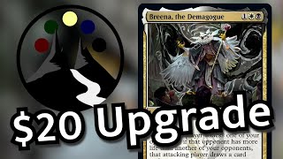 Breena the Demagogue  20 Budget Precon Upgrade Tech  Command Valley [upl. by Albric]