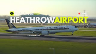 STORM KATHLEEN  Heathrow Airport Live Sunday 07th April 2024 [upl. by Nare]