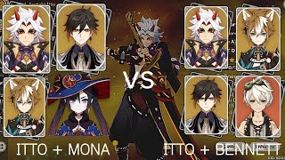 Itto  mona or Itto  Bennett Damage comparison [upl. by Eico]