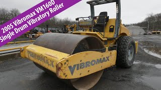 2005 Vibromax VM106D Single Drum Vibratory Roller  TRO 0410241 [upl. by Carine486]