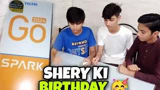 SHERY Ki birthday 🎂 phone gift kar dia [upl. by Nytsirt]