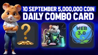 09 September Daily Combo amp Daily Cipher amp Mini Game  Hamster Kombat Daily Combo amp Mini Game [upl. by Fabri]