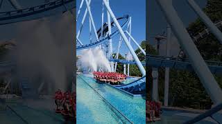 Watch Out for the Splash  Griffon at Busch Gardens Williamsburg [upl. by Housum]