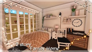 BLOXBURG Realistic 2Story Family Home  Roblox  bloxburg house build [upl. by Wearing]