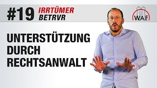 BetrVG Irrtümer 19  Rechtsanwalt  Sachverständigen hinzuziehen  gar kein Problem [upl. by Levitan844]