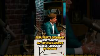 OVERSTERFTE ONDERZOEK INGETROKKEN OMT ADVIEZEN WERDEN AANGESTUURD DOOR DE POLITIEK vanmeijeren fvd [upl. by Jozef]