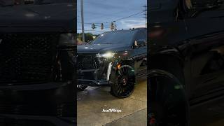 Black Cadillac Escalade on 30’s Forgiatos [upl. by Ennairb]