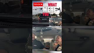 Almost hit a cop viralvideo shorts fatherdaughter [upl. by Arraeis242]