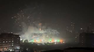 New year fireworks Mumbai 2024 [upl. by Nuahc]