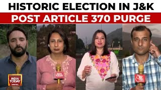 JampK Polls 2024 Historic Election In Jammu amp Kashmir Post Article 370 Purge  India Today On Ground [upl. by Mundford]