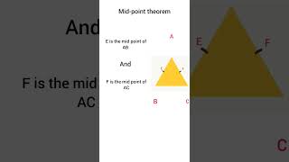 Midpoint Theorem class 9 [upl. by Atiuqram]