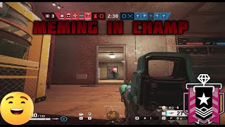 Rainbow Six Siege Meming in Ranked [upl. by Notyard847]