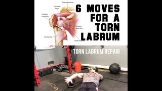 6 Moves for a Torn Shoulder Labrum  SmashweRx  Trevor Bachmeyer [upl. by Aneral326]