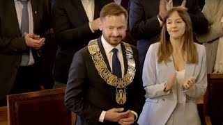 Prezydent Aleksander Miszalski złożył ślubowanie [upl. by Aicyla239]