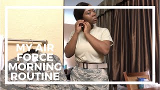 My Air Force Morning Routine 2019 [upl. by Beetner893]