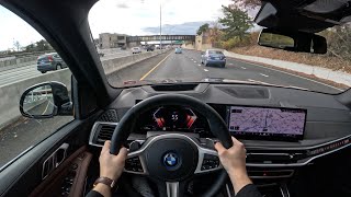 2024 BMW X5 xDrive50e  POV Test Drive  060 [upl. by Saval]