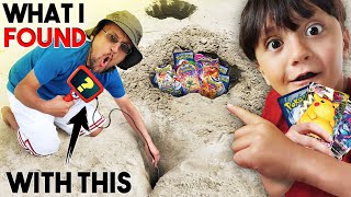 Pokemon VMAX Prank on the Beach FV Family Vlog [upl. by Kimble]