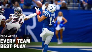 Every teams’ best play of Week 1  2024 NFL Season [upl. by Aihsenad409]