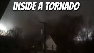 INSIDE a Tornado Compilation Closeup Tornado Footage Part 1 [upl. by Lizned]