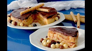 Tarta de Galletas y Crema ¡La mejor tarta del mundo [upl. by Gelb]