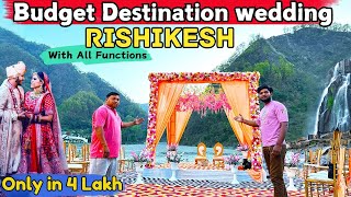 Budget Destination Weddings in Rishikesh l Under 5 lakh l Best Place for Destination Wedding [upl. by Lennaj655]