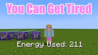 Adding Tiredness In Minecraft With Command Blocks [upl. by Brubaker403]