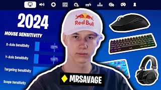 MrSavage Reveals NEW Settings Fortnite Chapter 5 Season 2 UPDATED 2024 [upl. by Eciryt]