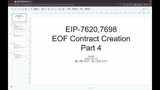 EIP76207698 EOF Contract Creation  Part 4  Day 29 [upl. by Atse]