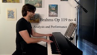 Me In My Living Room—Brahms Rhapsody Op 119 no 4 [upl. by Lurline]