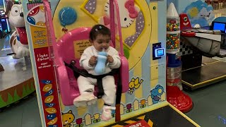 Baby enjoying in play land in bawadi mall [upl. by Novikoff376]