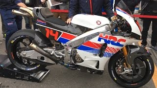 HONDA RC213V MotoGP Exhaust Sound [upl. by Vonni]