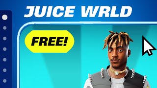 Fortnite’s FREE Juice WRLD Skin REVEALED [upl. by Zwick]