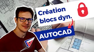 Secrets création blocs dynamiques AutoCAD [upl. by Pacian]