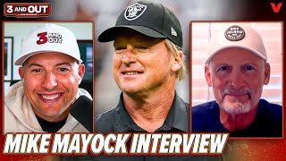 Mike Mayock reflects on Raiders experience with Jon Gruden  Ranks top NFL Draft prospects  3 amp Out [upl. by Swenson579]