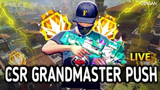 CSR NEW SEASON GRANDMASTER🎯PUSHING FF MALAYALAM LIVE✌️😍 [upl. by Izy97]