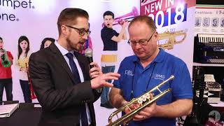 NAMM 2018  pTrumpet hyTech [upl. by Ahsikyw435]