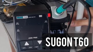 แกะกล่อง หัวแร้ง sugon t60 Unboxing 180W บัดกรี soldering [upl. by Ainna]