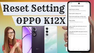 oppo k12x reset kaise kare  oppo k12x mobile ko format kaise kare  how to reset oppo k12x 5g [upl. by Airdnahs]