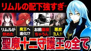 【転スラ】リムルの配下は誰が一番強いのか！？聖魔十二守護王の全てを徹底解説！！【2024年春アニメ】 [upl. by Girand]