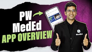 How To Best Utilize PW MedEd App  Dr Ranjith  PW MedEd [upl. by Haukom]