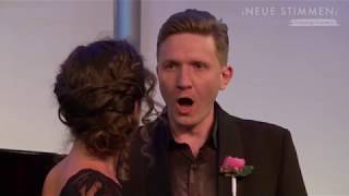 NEUE STIMMEN 2018  Prizewinners concert Petr Sokolov sings quotJa vas ljubljuquot [upl. by Malet]