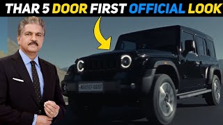 Thar 5 Door First Official Look  THE SUV  Mahindra Thar ROXX  Landing Soon [upl. by Adnohsek]