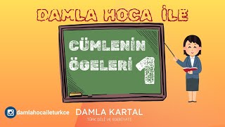 CÜMLENİN ÖGELERİ 1 ÖzneYüklem2025 LGS TAYFA Damla Hoca ile Cümlenin Ögeleri Basit Bulma Yöntemi [upl. by Halas152]