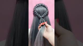 Easy and beautiful hair style for girls ❤ [upl. by Wallis]