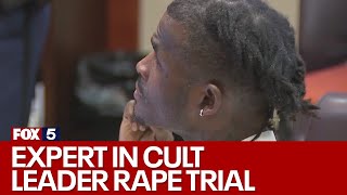 Eligio Bishop rape trial Cult expert testifies  FOX 5 News [upl. by Annerol]