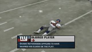 Giants vs Eagles S2 Week 13 Madden 04 [upl. by Emera]